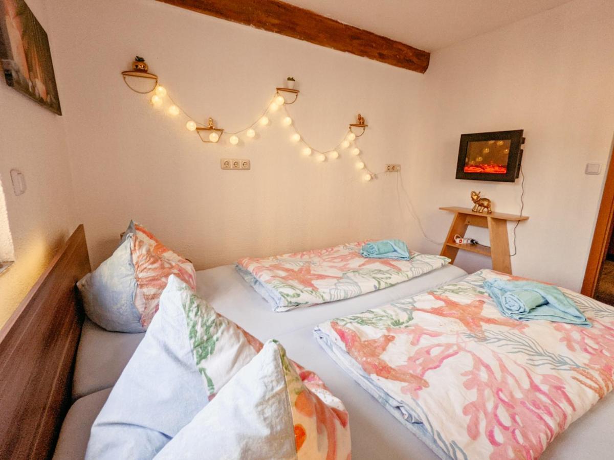 Apartmán Urlaubstraum Mit Pool, Terrasse & Fluss Im Garten - Ut Sebnitz Exteriér fotografie