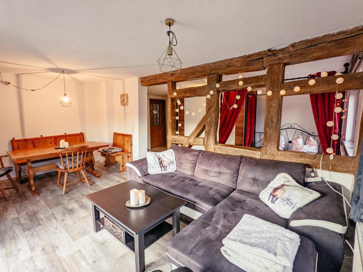 Apartmán Urlaubstraum Mit Pool, Terrasse & Fluss Im Garten - Ut Sebnitz Exteriér fotografie