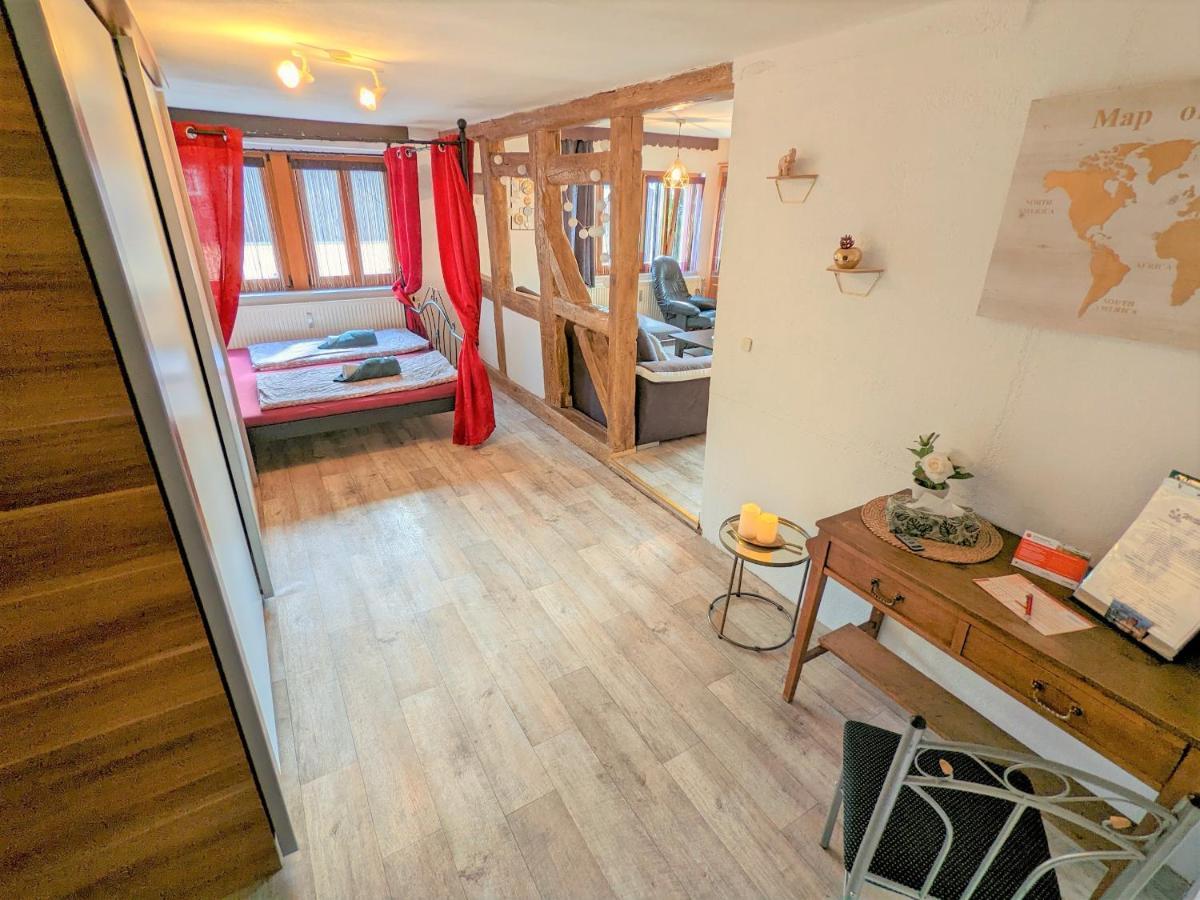 Apartmán Urlaubstraum Mit Pool, Terrasse & Fluss Im Garten - Ut Sebnitz Exteriér fotografie