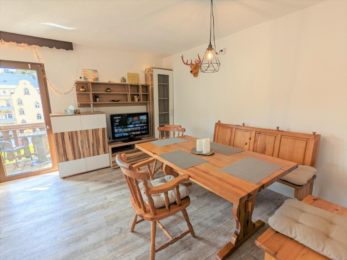 Apartmán Urlaubstraum Mit Pool, Terrasse & Fluss Im Garten - Ut Sebnitz Exteriér fotografie