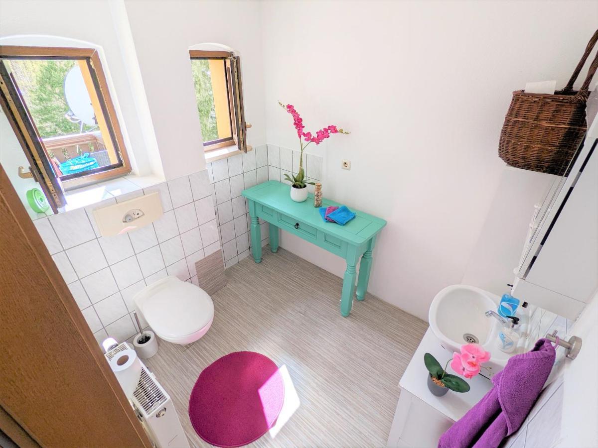 Apartmán Urlaubstraum Mit Pool, Terrasse & Fluss Im Garten - Ut Sebnitz Exteriér fotografie